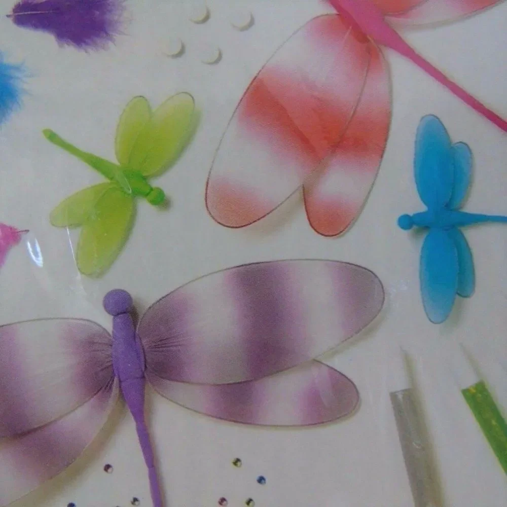 Creativity For Kids Decorate Sparkling Dragonflies